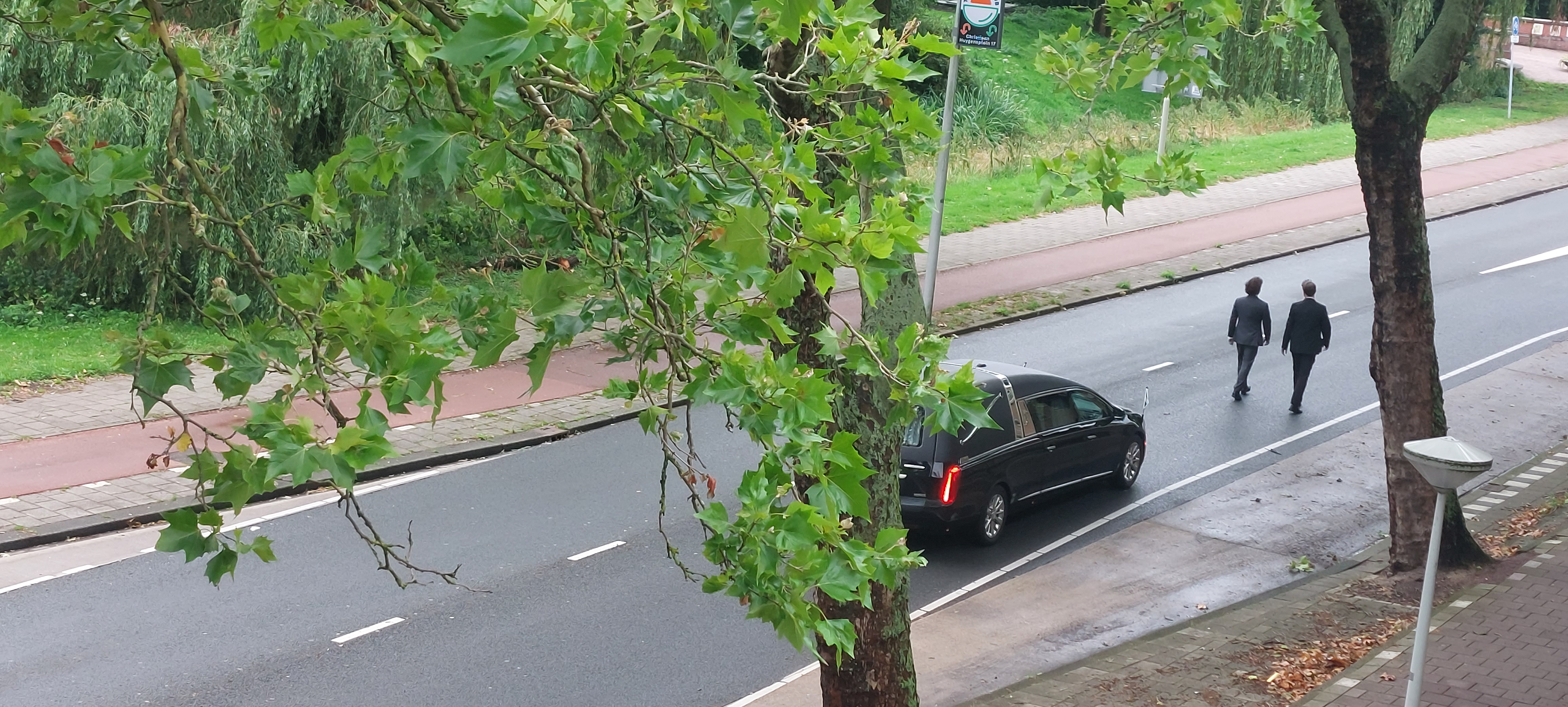 Noah en Robin lopen voor